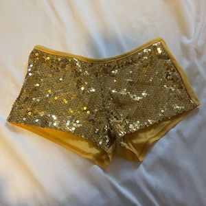 Sequin shorts